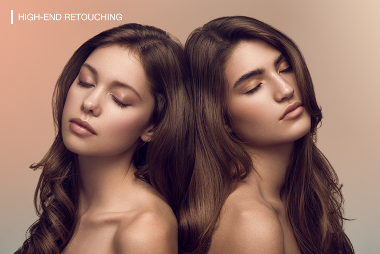 high end portrait retouching